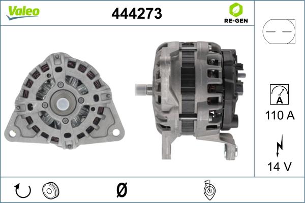 Valeo 444273 - Alternator www.molydon.hr