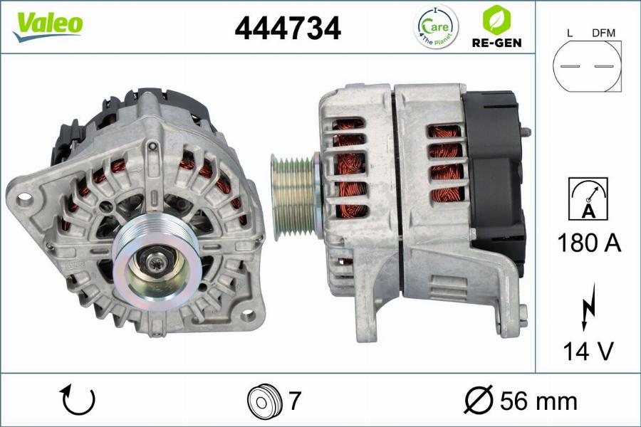 Valeo 444734 - Alternator www.molydon.hr