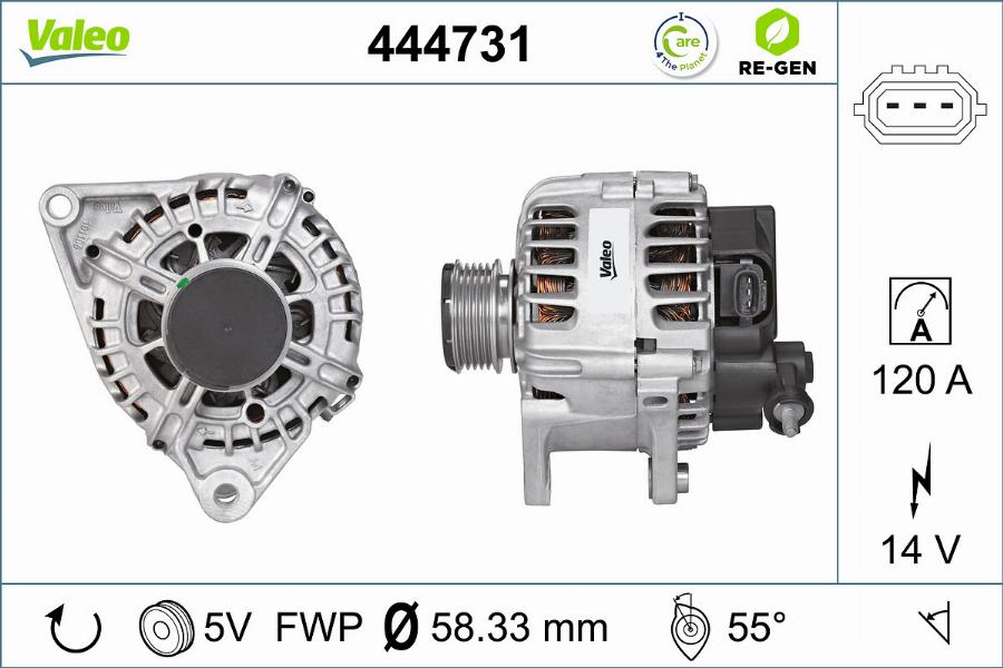 Valeo 444731 - Alternator www.molydon.hr