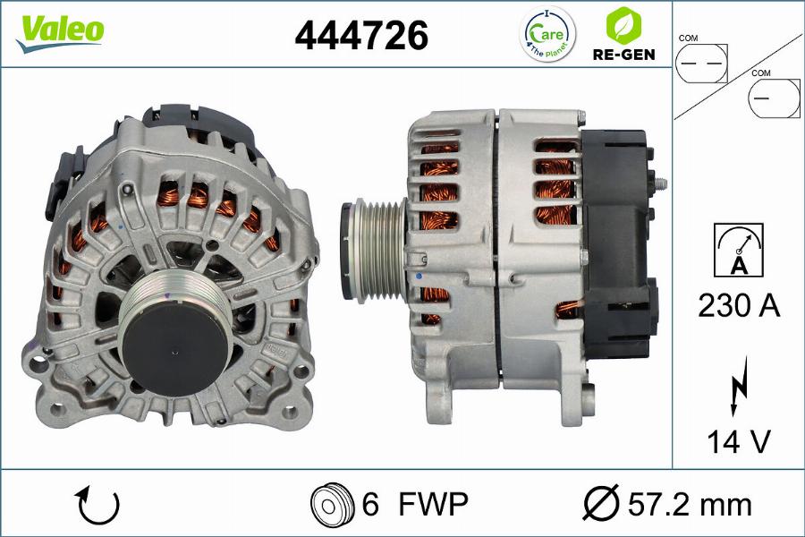 Valeo 444726 - Alternator www.molydon.hr