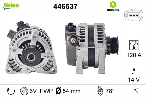 Valeo 446537 - Alternator www.molydon.hr