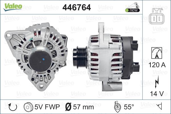 Valeo 446764 - Alternator www.molydon.hr