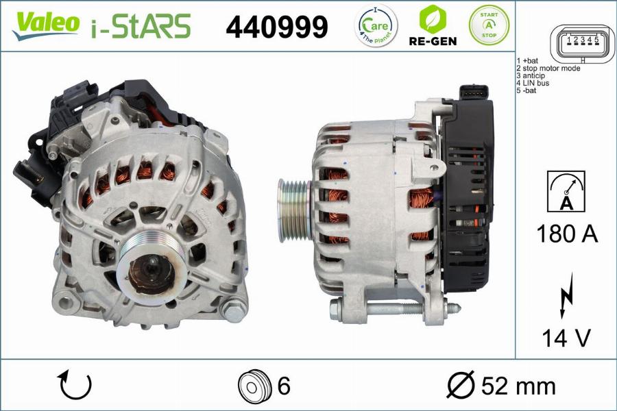 Valeo 440999 - Alternator, starter www.molydon.hr