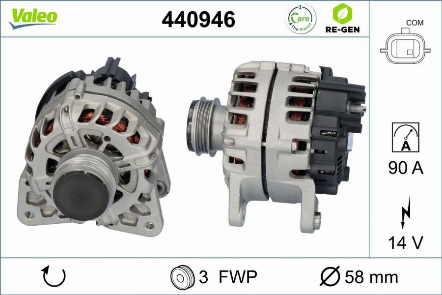 Valeo 440946 - Alternator www.molydon.hr