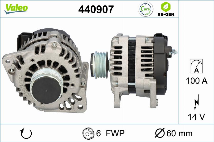 Valeo 440907 - Alternator www.molydon.hr