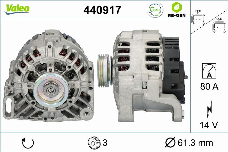 Valeo 440917 - Alternator www.molydon.hr