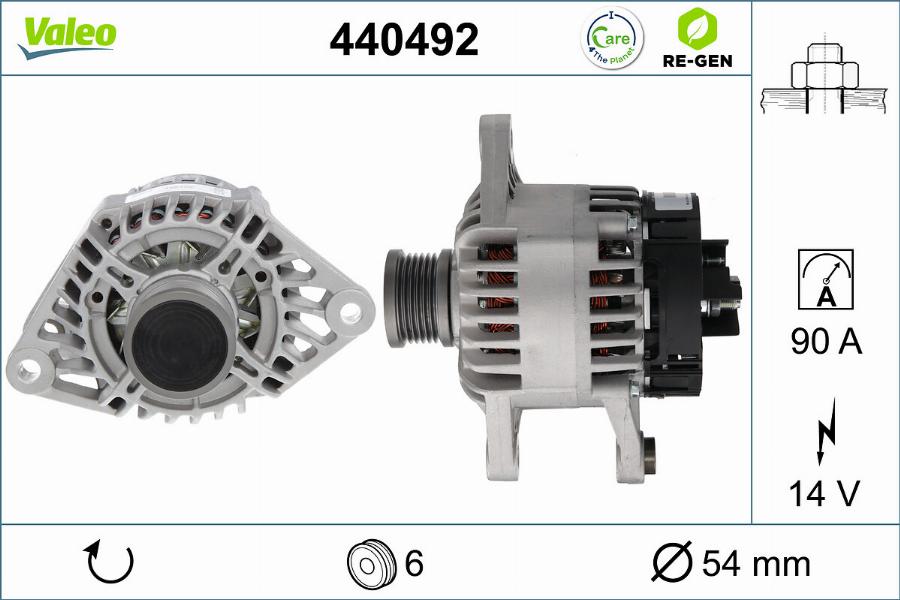 Valeo 440492 - Alternator www.molydon.hr