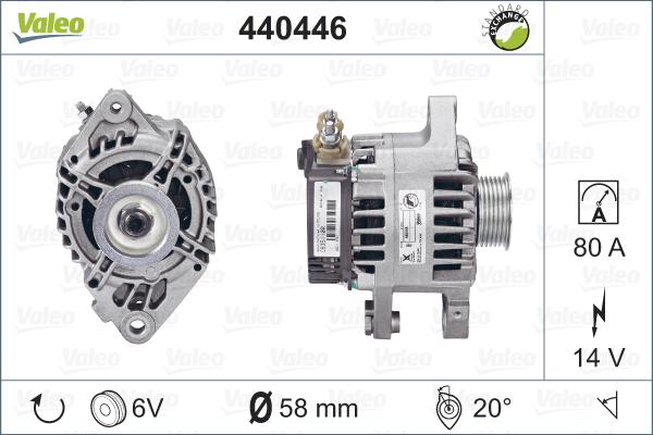 Valeo 440446 - Alternator www.molydon.hr