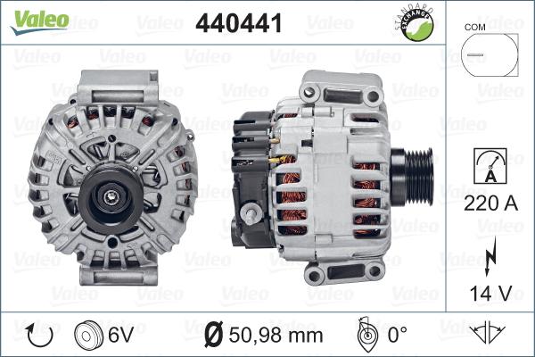 Valeo 440441 - Alternator www.molydon.hr