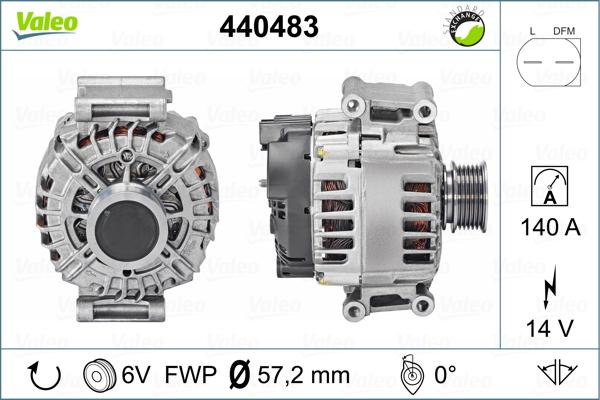 Valeo 440483 - Alternator www.molydon.hr