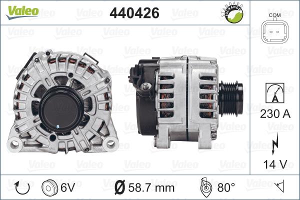 Valeo 440426 - Alternator www.molydon.hr