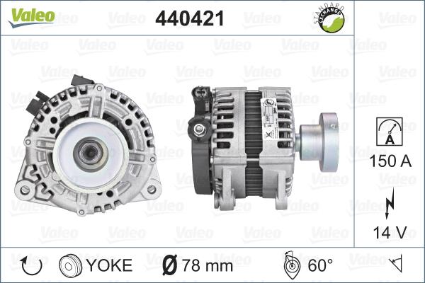 Valeo 440421 - Alternator www.molydon.hr