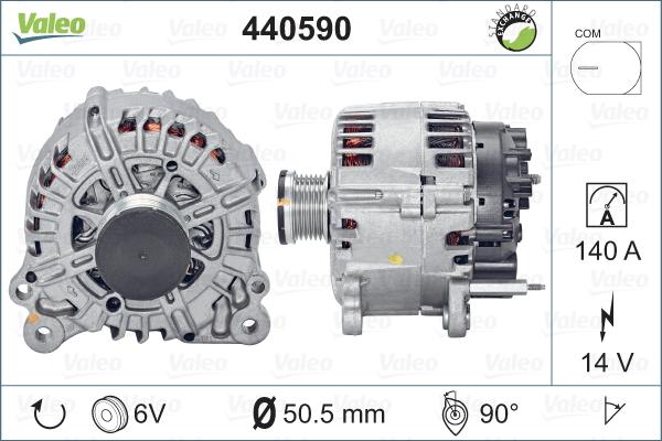 Valeo 440590 - Alternator www.molydon.hr