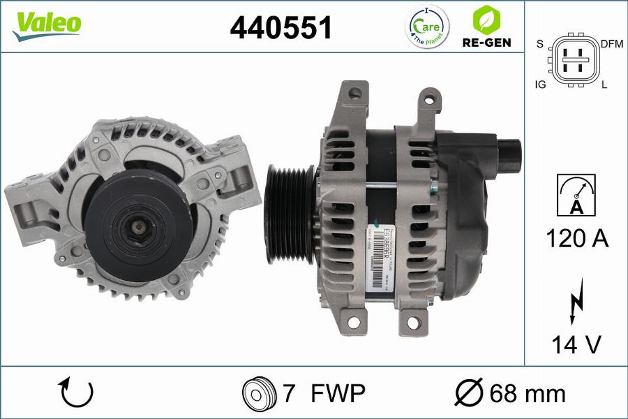 Valeo 440551 - Alternator www.molydon.hr