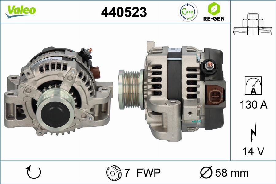 Valeo 440523 - Alternator www.molydon.hr