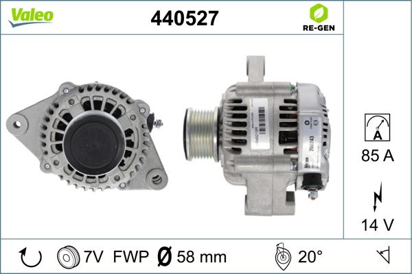 Valeo 440527 - Alternator www.molydon.hr