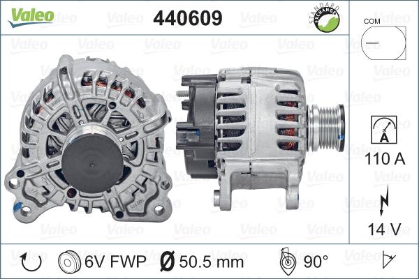 Valeo 440609 - Alternator www.molydon.hr