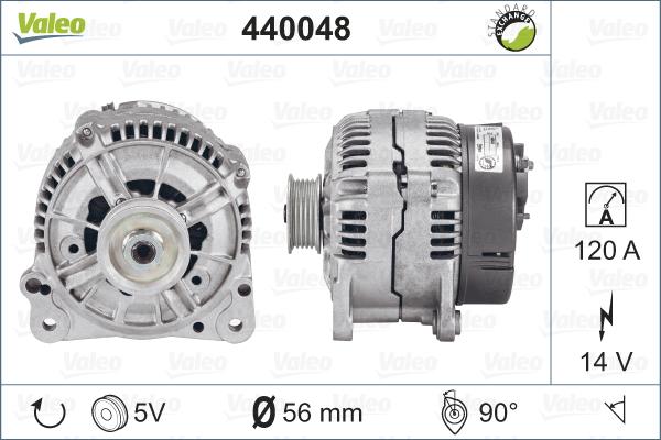 Valeo 440048 - Alternator www.molydon.hr