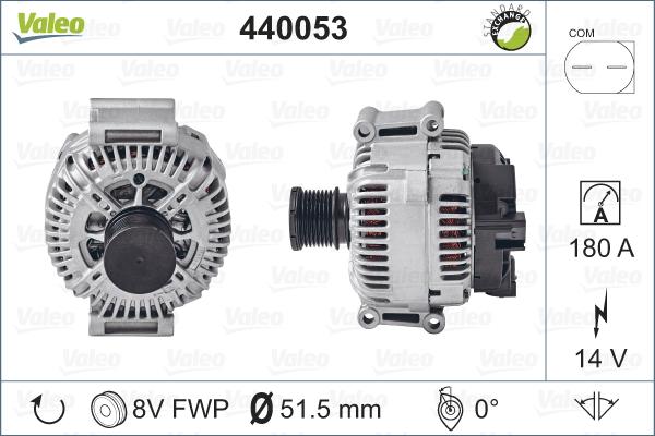 Valeo 440053 - Alternator www.molydon.hr