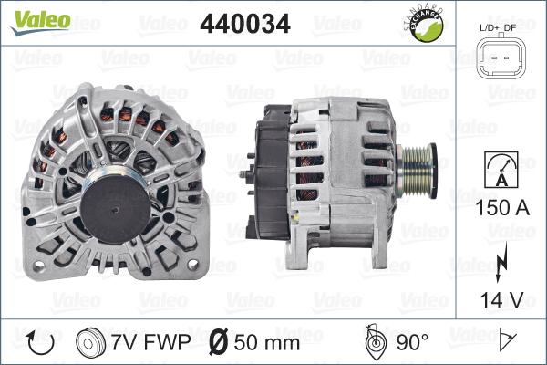 Valeo 440034 - Alternator www.molydon.hr