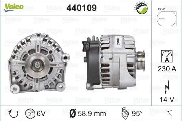 Valeo 440109 - Alternator www.molydon.hr