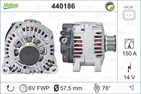 Valeo 440186 - Alternator www.molydon.hr