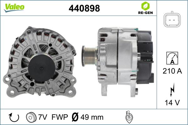 Valeo 440898 - Alternator www.molydon.hr