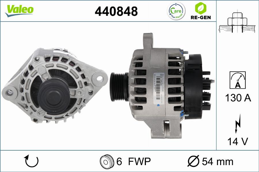 Valeo 440848 - Alternator www.molydon.hr