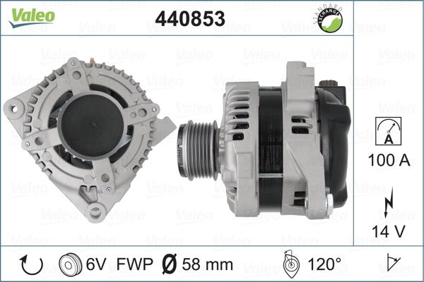 Valeo 440853 - Alternator www.molydon.hr