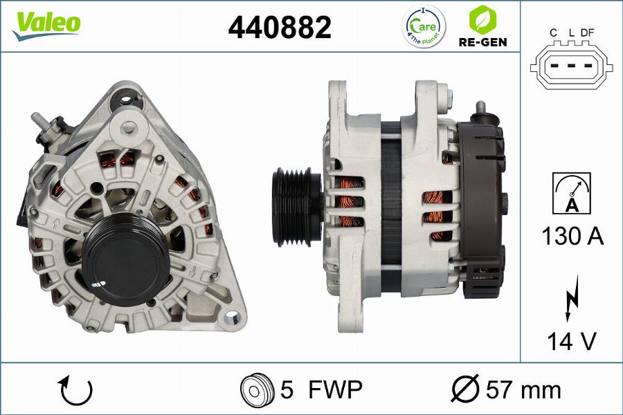 Valeo 440882 - Alternator www.molydon.hr