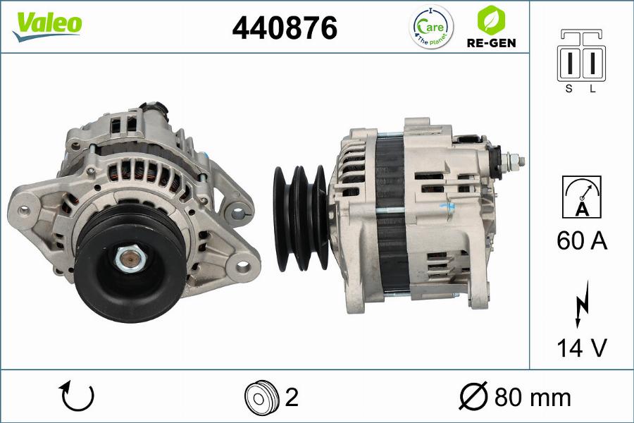 Valeo 440876 - Alternator www.molydon.hr