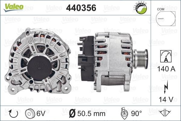 Valeo 440356 - Alternator www.molydon.hr