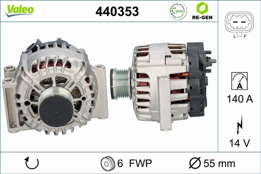 Valeo 440353 - Alternator www.molydon.hr