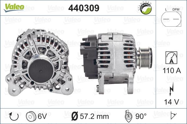 Valeo 440309 - Alternator www.molydon.hr