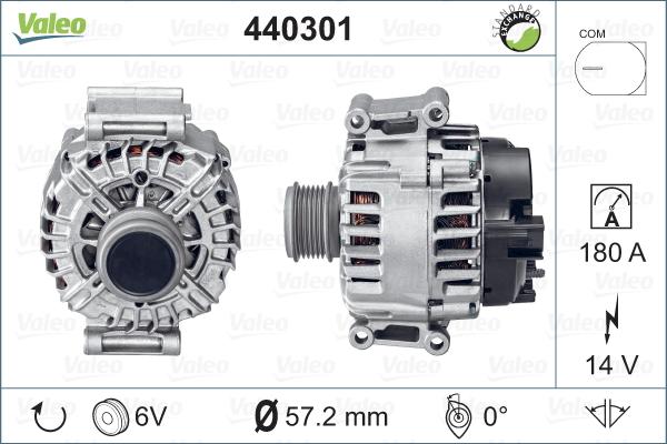 Valeo 440301 - Alternator www.molydon.hr