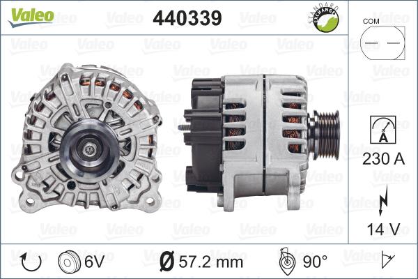 Valeo 440339 - Alternator www.molydon.hr