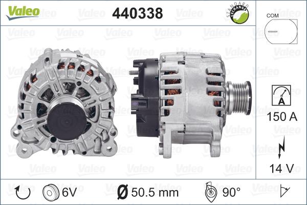 Valeo 440338 - Alternator www.molydon.hr