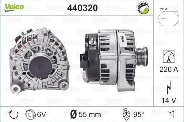 Valeo 440320 - Alternator www.molydon.hr