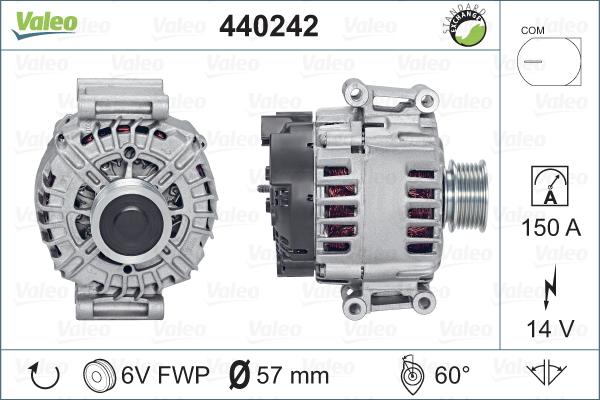 Valeo 440242 - Alternator www.molydon.hr