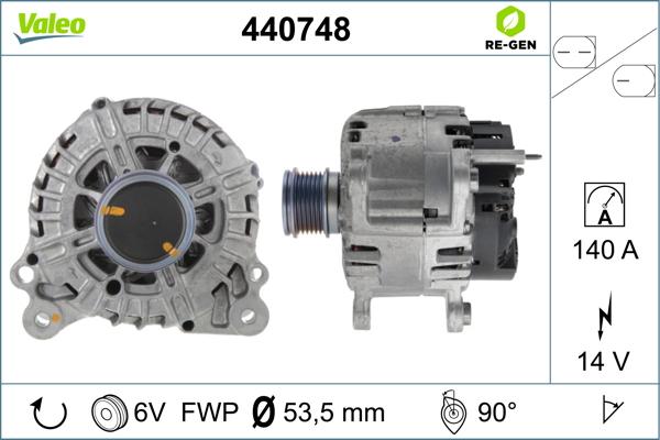 Valeo 440748 - Alternator www.molydon.hr