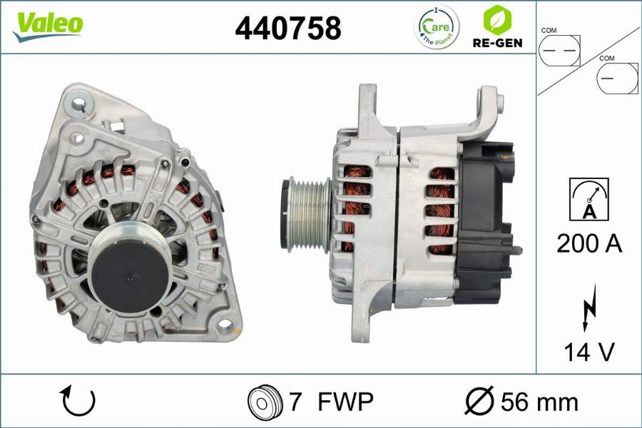 Valeo 440758 - Alternator www.molydon.hr