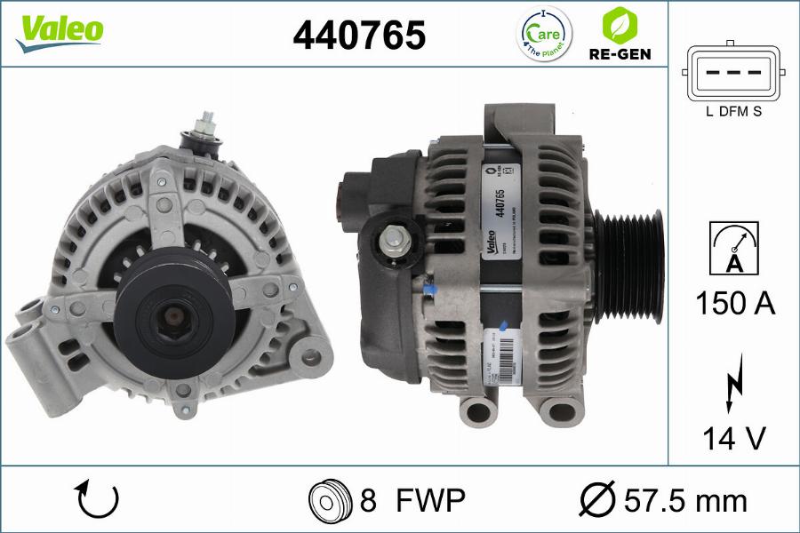 Valeo 440765 - Alternator www.molydon.hr