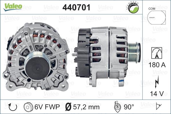 Valeo 440701 - Alternator www.molydon.hr