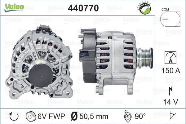 Valeo 440770 - Alternator www.molydon.hr