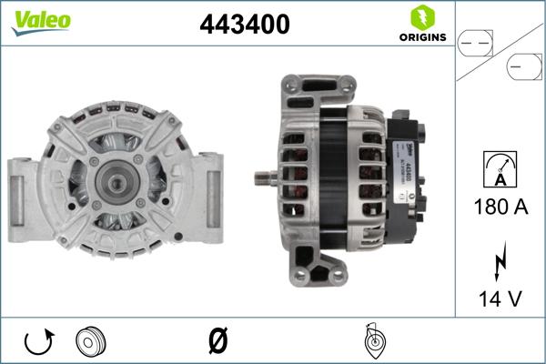 Valeo 443400 - Alternator www.molydon.hr