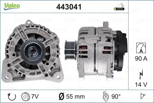 Valeo 443041 - Alternator www.molydon.hr