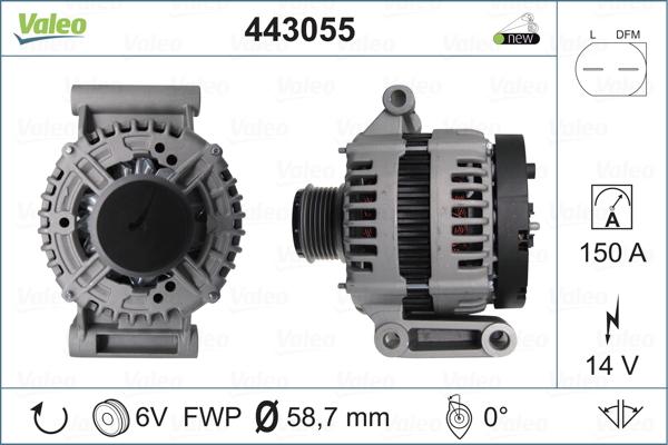 Valeo 443055 - Alternator www.molydon.hr