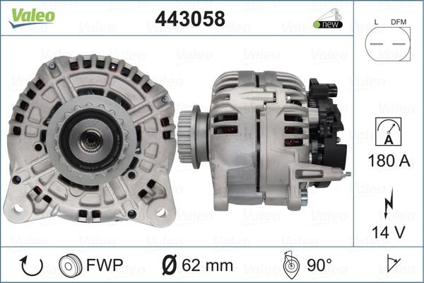 Valeo 443058 - Alternator www.molydon.hr