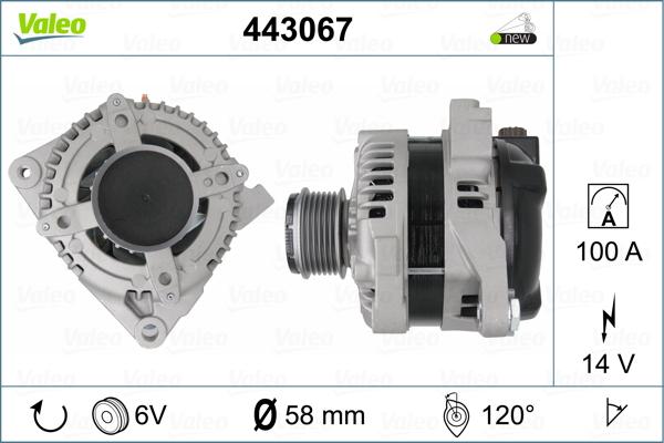 Valeo 443067 - Alternator www.molydon.hr