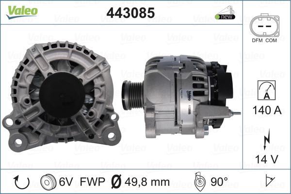 Valeo 443085 - Alternator www.molydon.hr